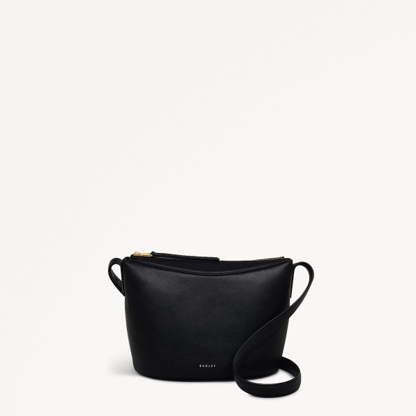 Small Zip-Top Crossbody Black The Kensal Collection SS25 Radley