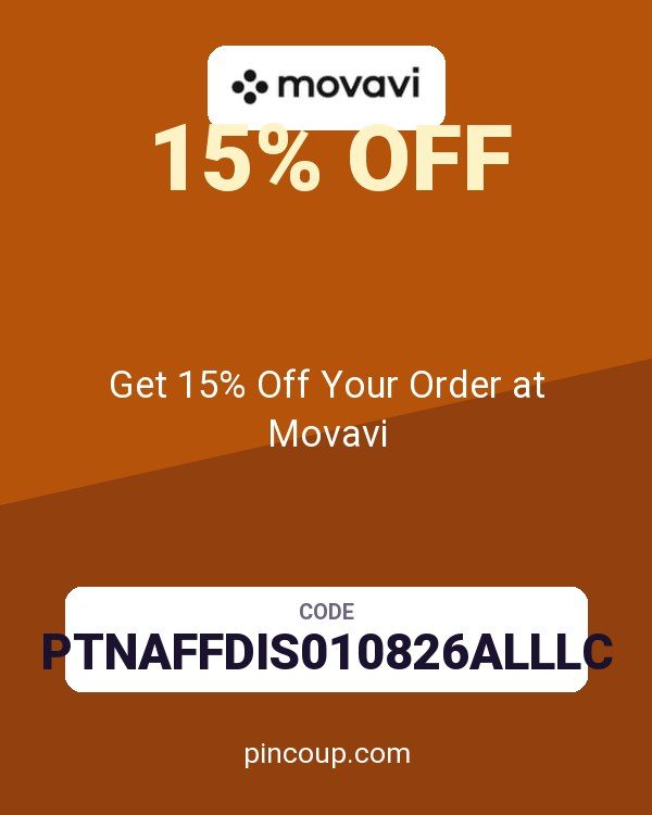 Get 15% Off Your Order at Movavi