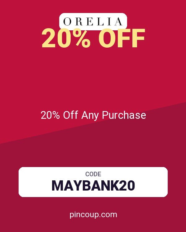 Orelia Jewellery coupon: 20% Off Any Purchase