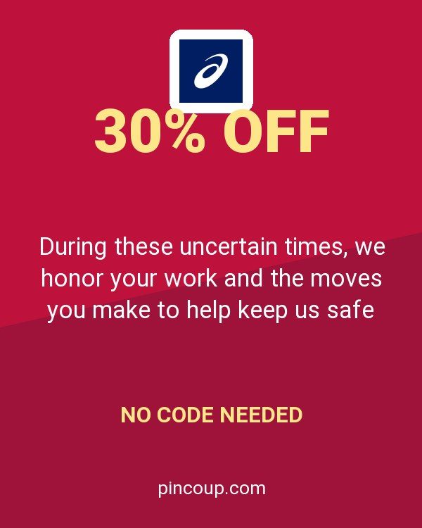 ASICS America coupon: During these uncertain times, we honor your work and the moves you make to help keep us safe every day. To support you in every brave step, we offer medical professionals a discoun