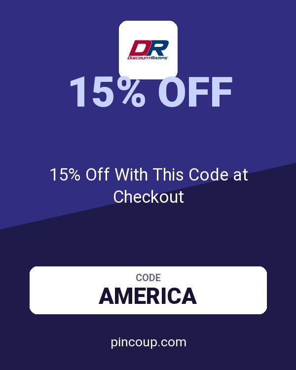 Discount Ramps coupon: 15% Off With This Code at Checkout