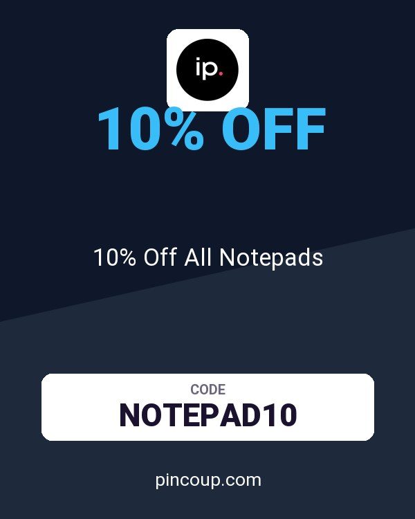 Instant Print coupon: 10% Off All Notepads