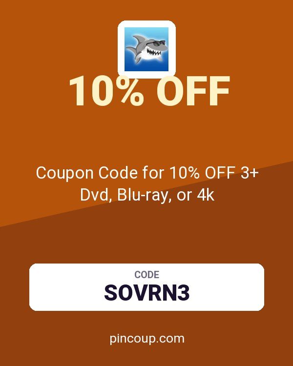 Deep Discount: Coupon Code for 10% OFF 3+ Dvd, Blu-ray, or 4k