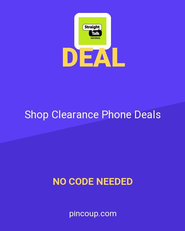 Straight Talk coupon: Shop Clearance Phone Deals