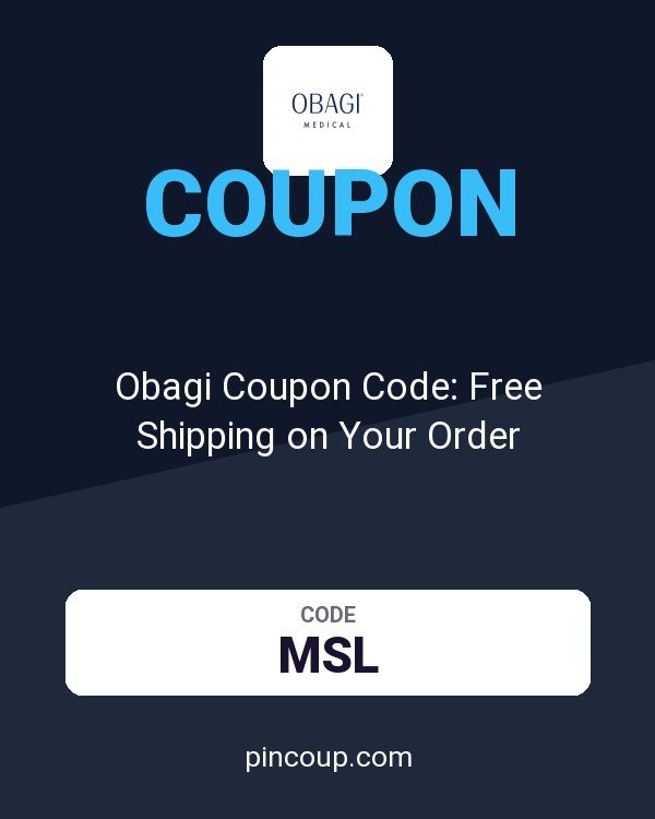 Obagi Coupon Code: Free Shipping on Your Order