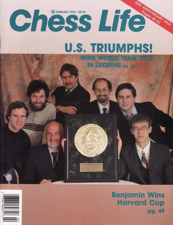 CLEARANCE - Chess Life Magazine - February 1994 Issue at US Chess Federation Sales