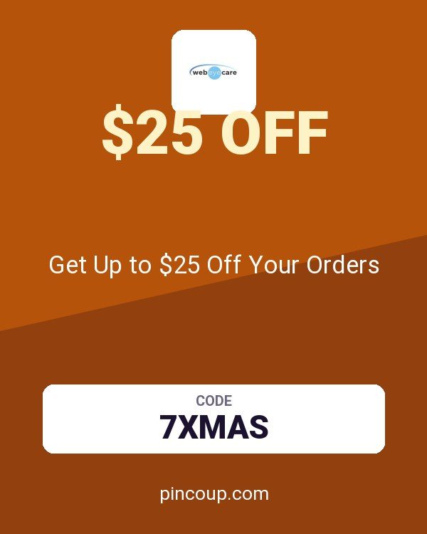 WebEyeCare coupon: Get Up to $25 Off Your Orders
