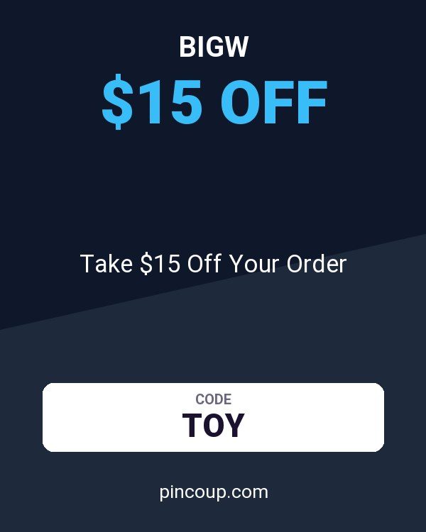 Bigw coupon: Take $15 Off Your Order