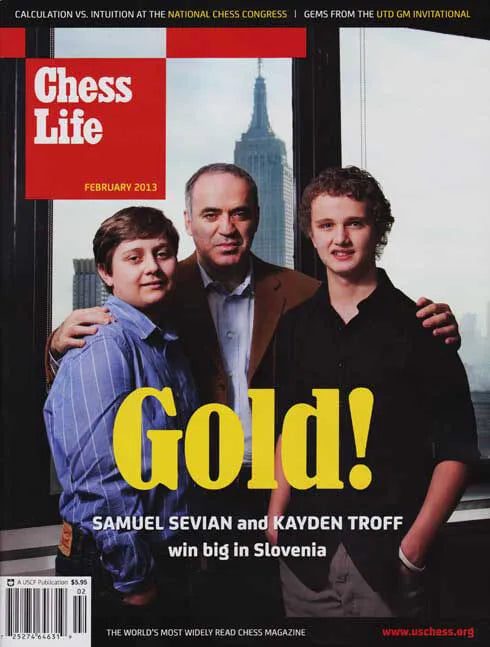 CLEARANCE - Chess Life Magazine - February 2013 Issue at US Chess Federation Sales