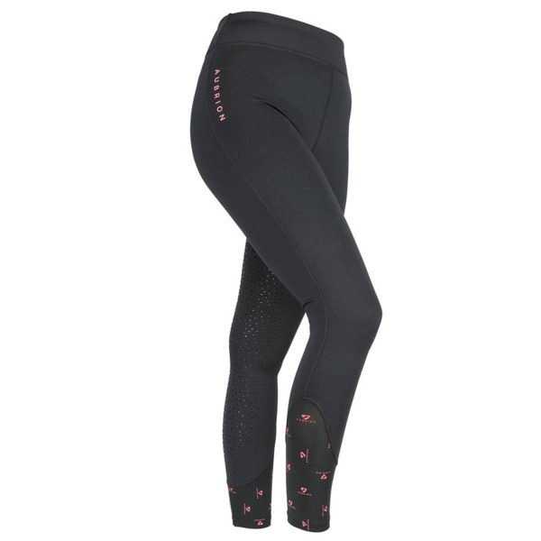 Shires Aubrion Kids Porter Winter Riding Tights at HorseLoverZ.com