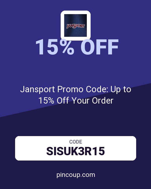 Jansport Promo Code: Up to 15% Off Your Order