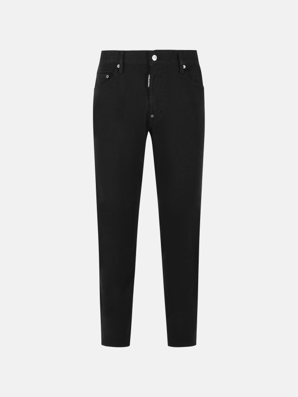 DSQUARED2 'Skater' Black Cotton Jeans at VALICO