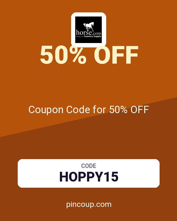 Horse.com: Coupon Code for 50% OFF