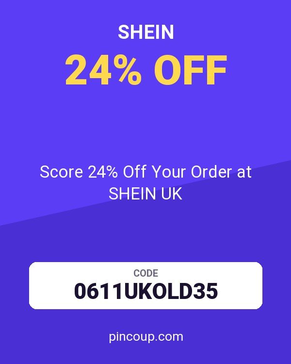 Score 24% Off Your Order at SHEIN UK