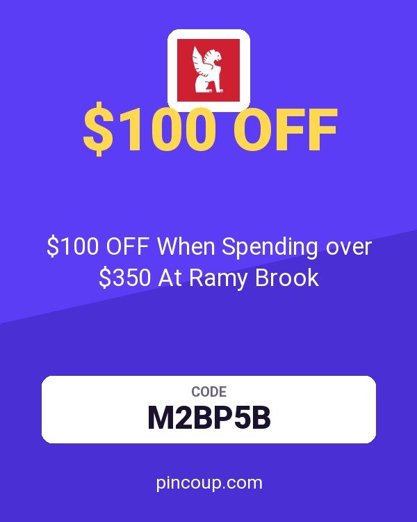 Chrome Industries coupon: $100 OFF When Spending over $350 At Ramy Brook