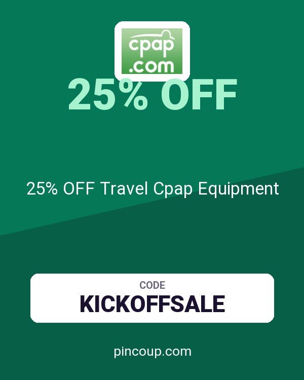 cpap.com coupon: 25% OFF Travel Cpap Equipment