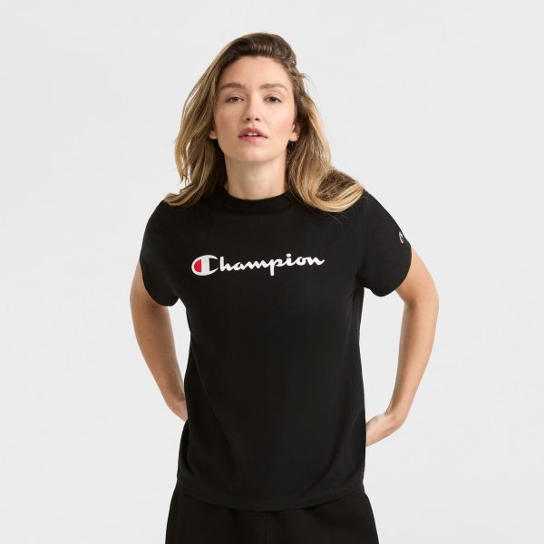 Classic T-Shirt, Script Logo at ChampionUSA.com