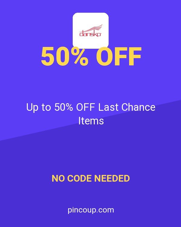 Dansko coupon: Up to 50% OFF Last Chance Items