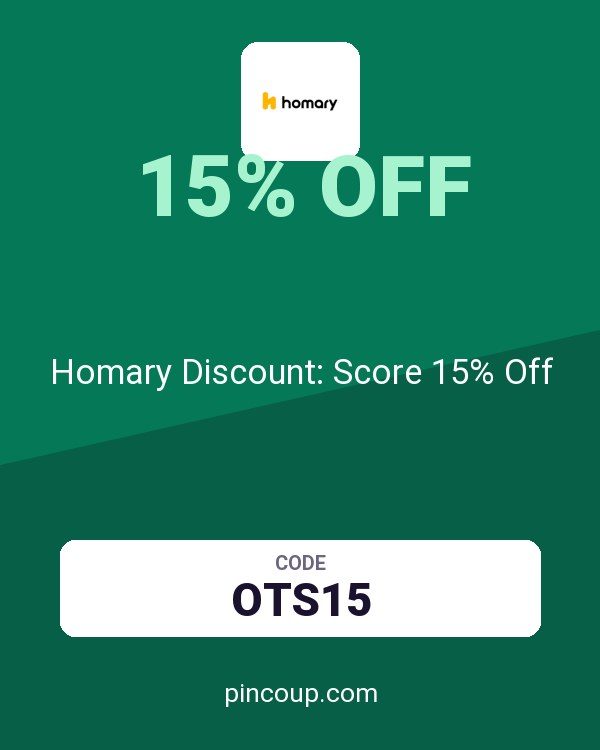Homary International Limited coupon: Homary Discount: Score 15% Off