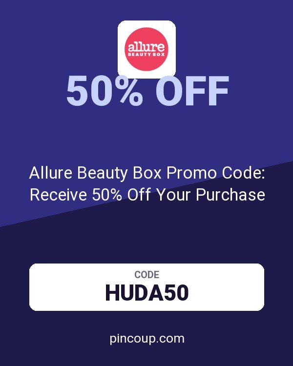 Allure Beauty Box Promo Code: Receive 50% Off Your Purchase