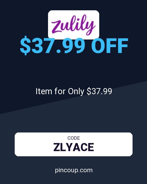Zulily coupon: Item for Only $37.99