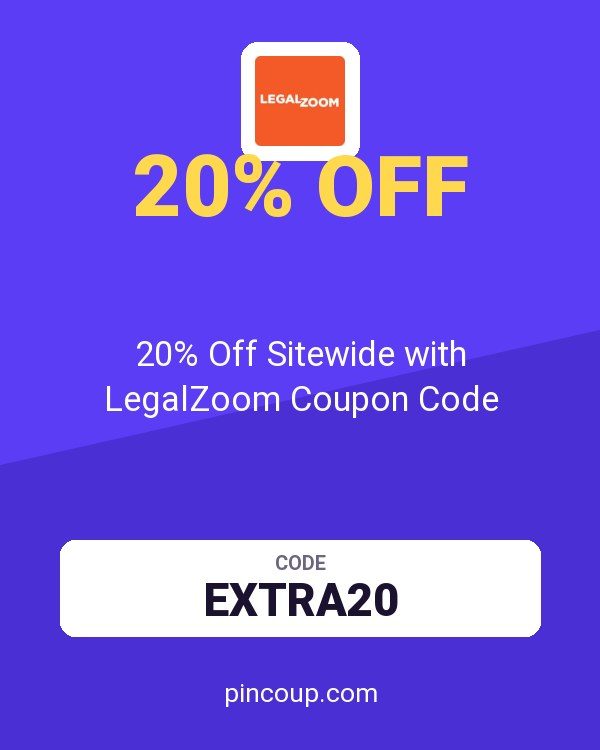 20% Off Sitewide with LegalZoom Coupon Code