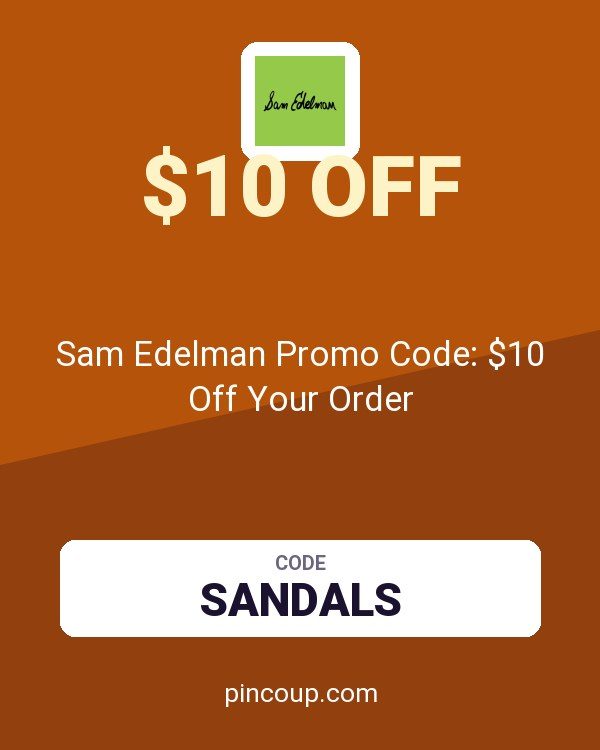 Sam Edelman Promo Code: $10 Off Your Order