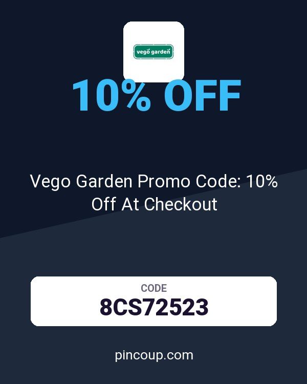 Vego Garden Promo Code: 10% Off At Checkout