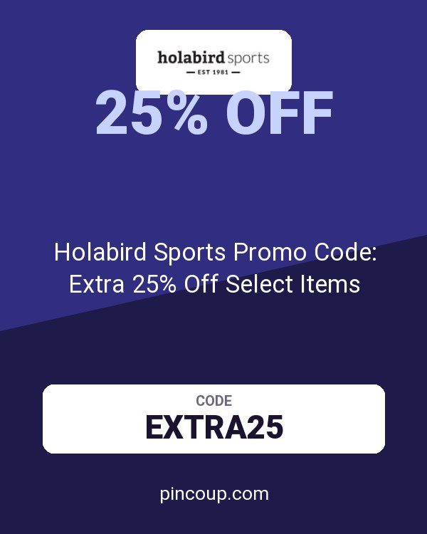 Holabird Sports Promo Code: Extra 25% Off Select Items