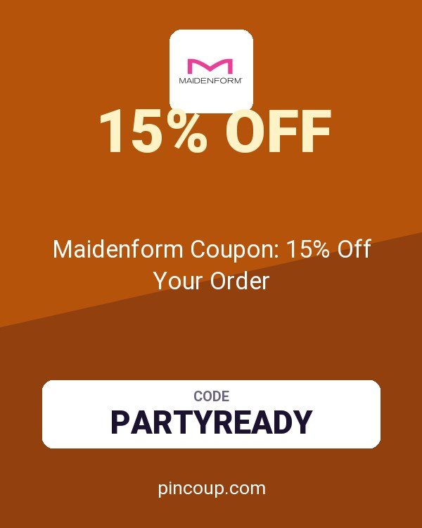 Maidenform Coupon: 15% Off Your Order