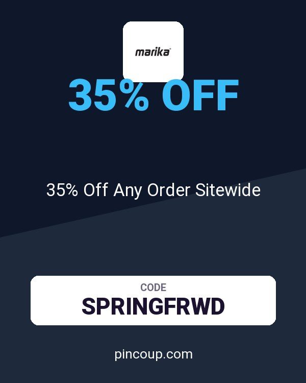 Marika coupon: 35% Off Any Order Sitewide