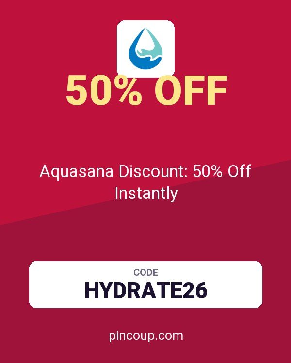Aquasana Home Water Filters coupon: Aquasana Discount: 50% Off Instantly