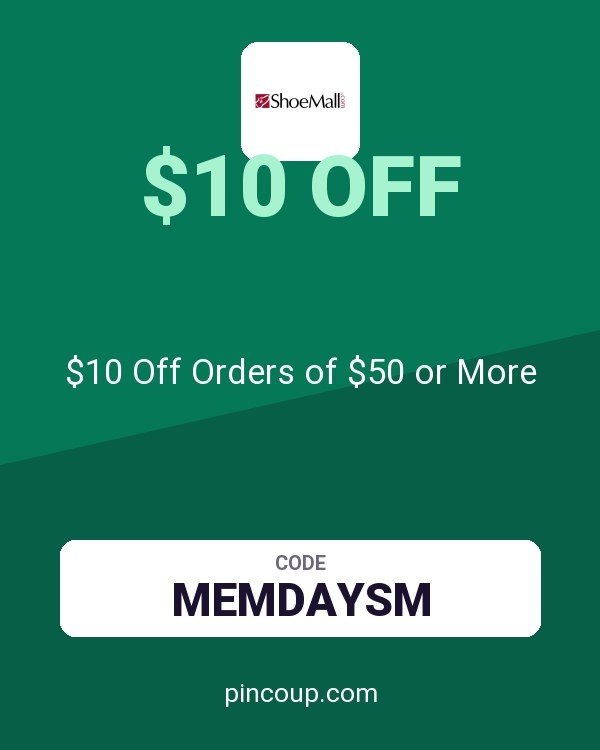 Shoemall.com coupon: $10 Off Orders of $50 or More
