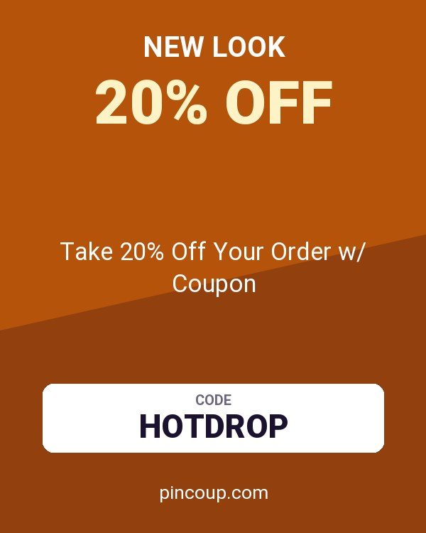 New Look: Take 20% Off Your Order w/ Coupon