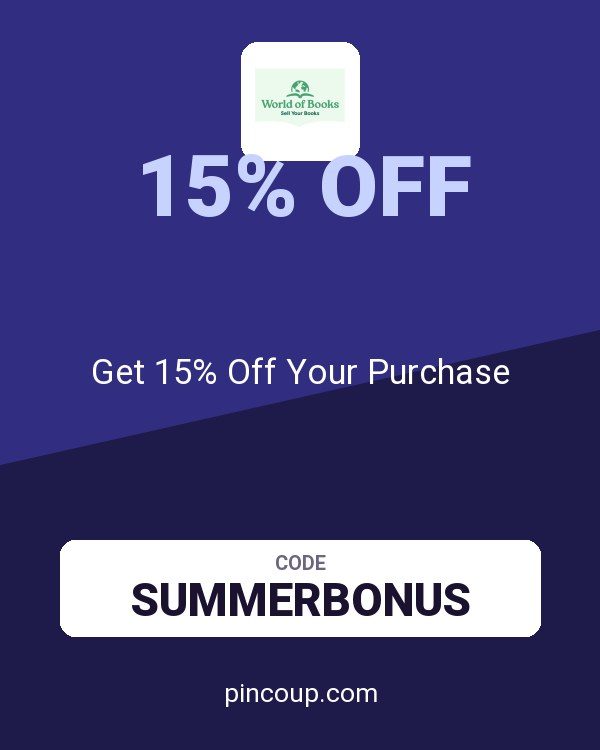 World of Books- Sell Your Books coupon: Get 15% Off Your Purchase