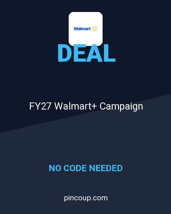 Walmart.com coupon: FY27 Walmart+ Campaign