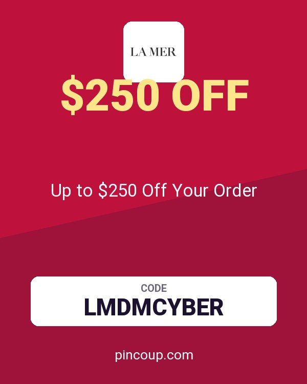 Creme De La Mer coupon: Up to $250 Off Your Order