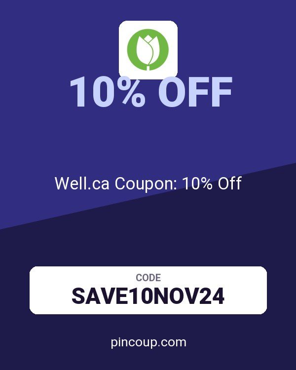 Well.ca Coupon: 10% Off