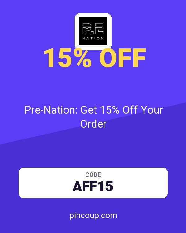 P.E Nation coupon: Pre-Nation: Get 15% Off Your Order