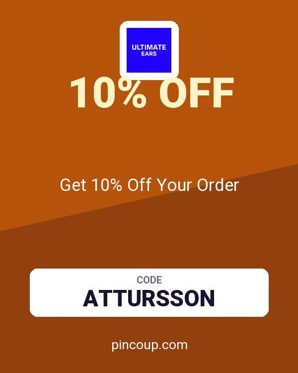Ultimate Ears - US & coupon: Get 10% Off Your Order