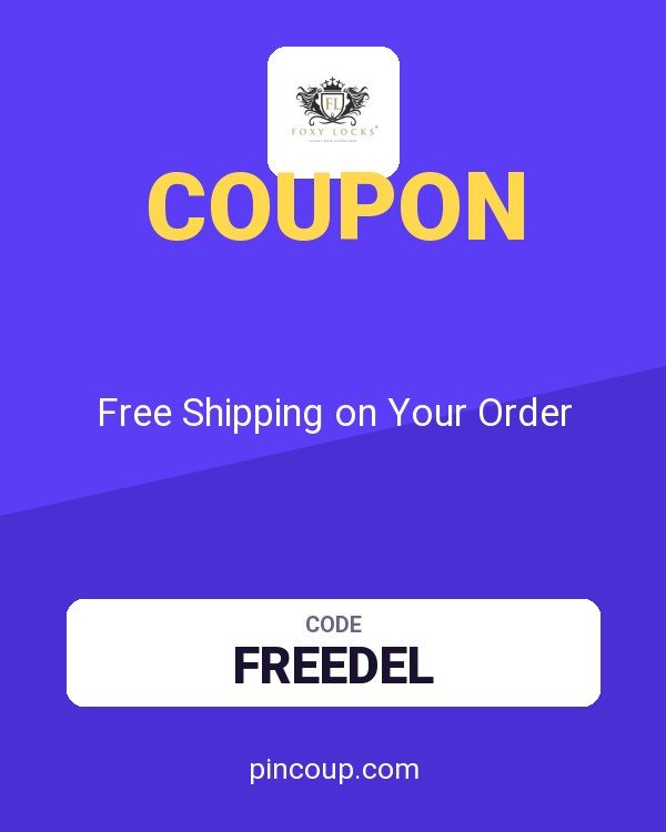 Foxy Locks coupon: Free Shipping on Your Order