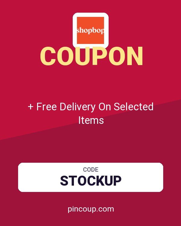 Shopbop coupon: + Free Delivery On Selected Items