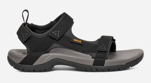 TEVA Men's Meacham Hiking Sandal in Black, Size 12