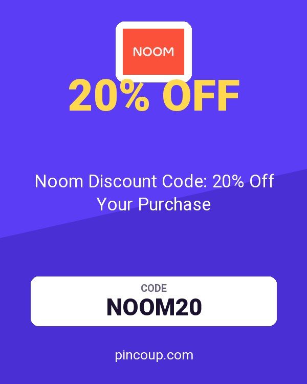 Noom Discount Code: 20% Off Your Purchase
