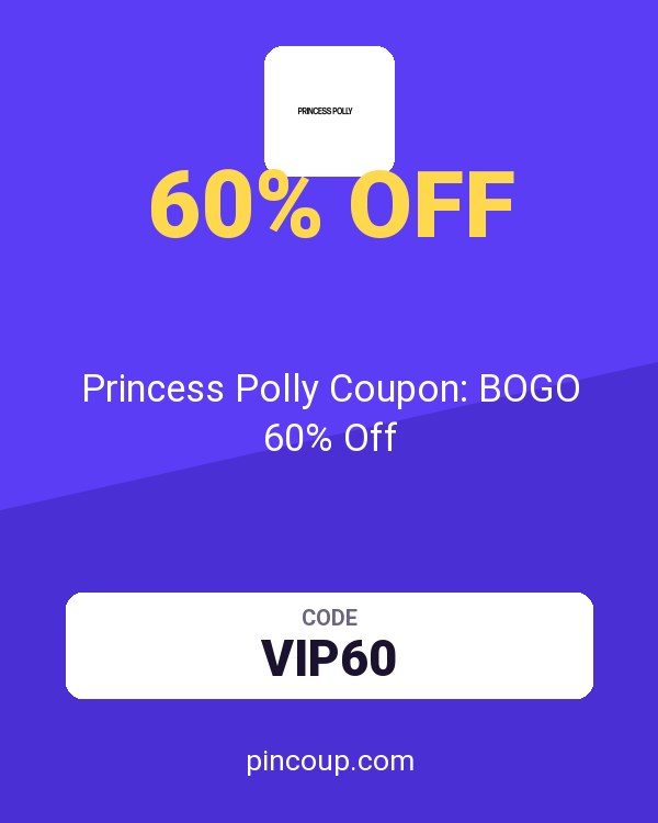 Princess Polly Coupon: BOGO 60% Off