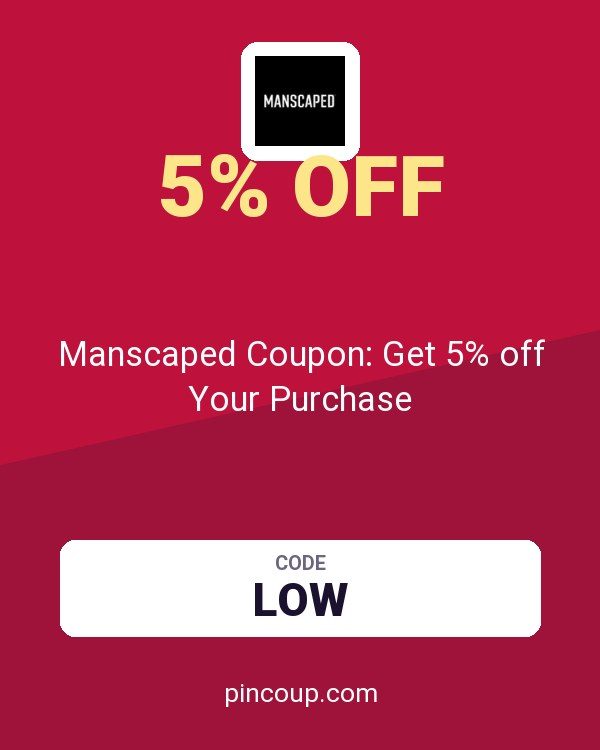 Manscaped Coupon: Get 5% off Your Purchase