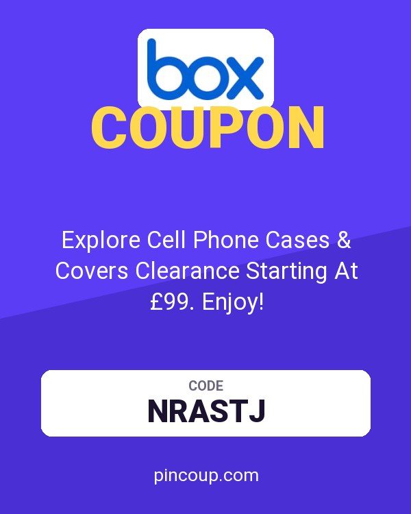 Box coupon: Explore Cell Phone Cases & Covers Clearance Starting At £99. Enjoy!