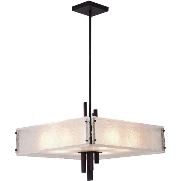 CWI Lighting 9973P24-10-101 Assunta 10 Light 24 inch Black Island/Pool Table Light Ceiling Light at Lighting New York