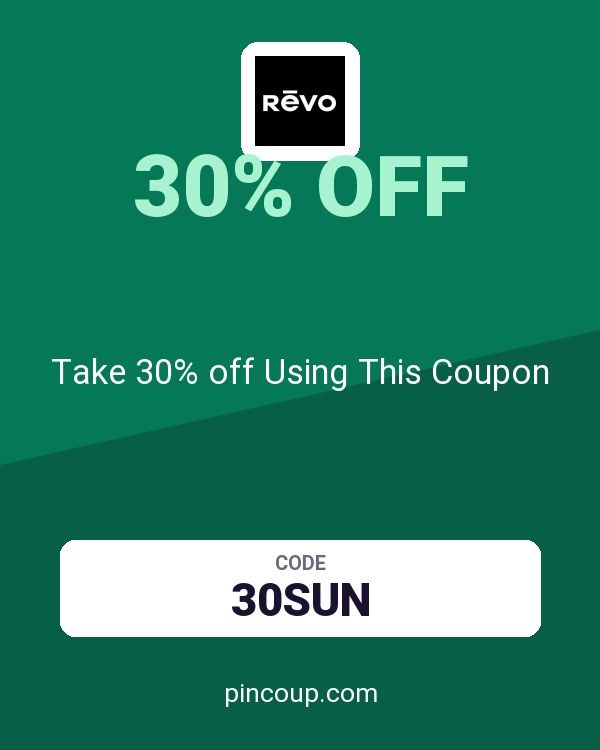 Revo: Take 30% off Using This Coupon