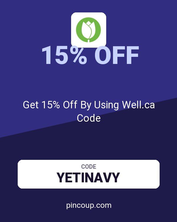 Get 15% Off By Using Well.ca Code
